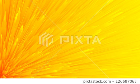 Yellow abstract background. Bright vector backdrop. Horizontal banner. Yellow abstract background. Bright vector backdrop. Horizontal banner. 126697065