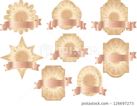 Label halo, with obi, 8 pink gold 126697273