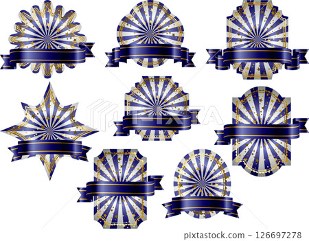 Label halo, with obi, 14 navy Label halo, with obi, 14 navy 126697278