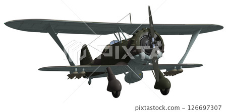 Henschel Hs123 126697307