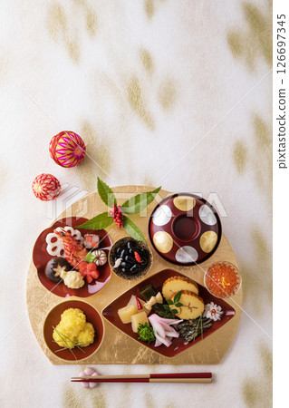New Year dishes New Year dishes 126697345