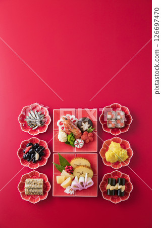 New Year dishes  126697470