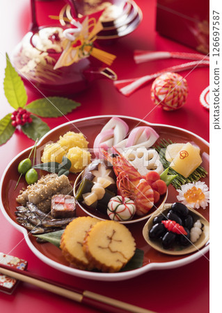 New Year dishes  126697587