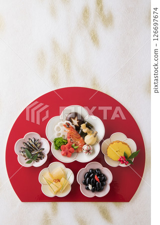 New Year dishes  126697674