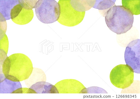 Watercolor colorful texture geometric pattern 126698345