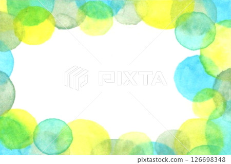 Watercolor colorful texture geometric pattern 126698348