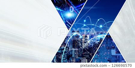 Collage of various technology images 126698570