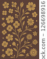 日式圖案/花卉圖案素材 126698916
