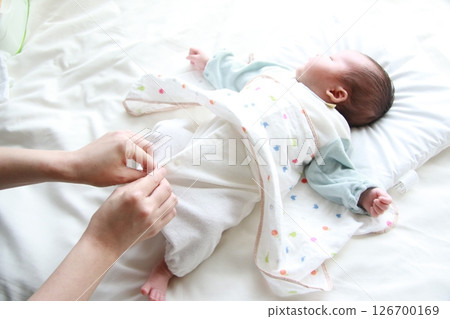 寶寶的尿布改變了 126700169