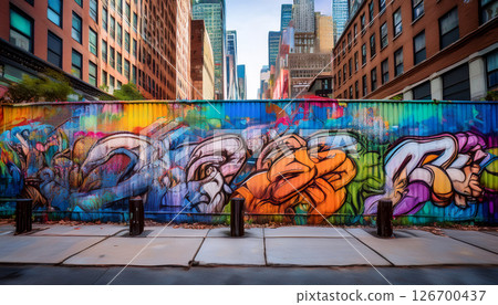 紐約市和壁畫藝術 紐約市和壁畫藝術 126700437