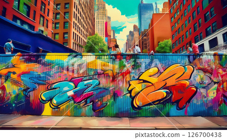 紐約市和壁畫藝術 126700438