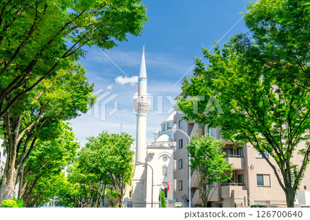 Tokyo, Shibuya Ward, Yoyogi-Uehara, Inokashira Street 126700640