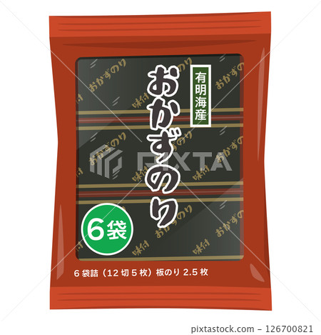 Seasoned seaweed (side dish seaweed) Seasoned seaweed (side dish seaweed) 126700821
