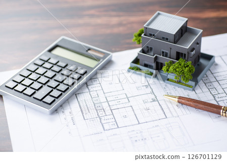 房屋藍圖、計算機與房屋 126701129