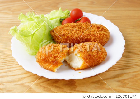 Cream croquette 126701174