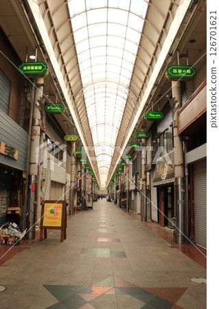 Hinodecho Shopping Arcade next to Nakatsu Station 126701621
