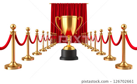 The entrance is carpeted with a special red velvet carpet, separated from the white floor. The entrance is carpeted with a special red velvet carpet, separated from the white floor. 126702661