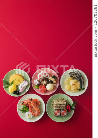New Year dishes New Year dishes 126703261
