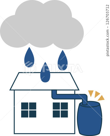 Rainwater tank icon Rainwater tank icon 126703712
