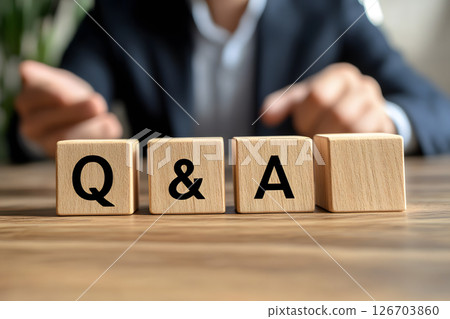 代表問答和商人的木塊 代表問答和商人的木塊 126703860