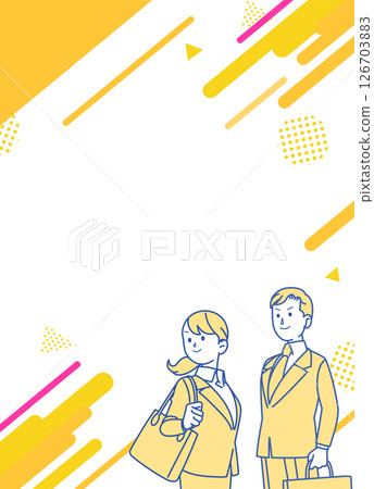 Illustration of a man in a suit Illustration of a man in a suit 126703883