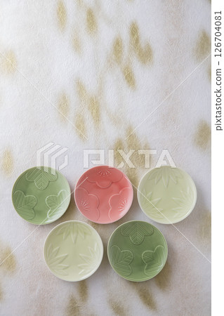 New Year's Japanese tableware New Year's Japanese tableware 126704081