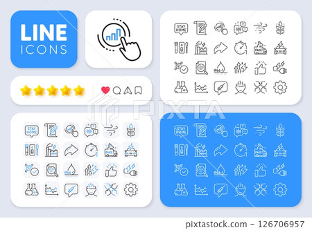 Windy weather, Feather and Timer line icons for web app. Message, Share, Like social media icons. Pack of Car charging, Voicemail, Electricity plug pictogram icons. Vector Windy weather, Feather and Timer line icons for web app. Message, Share, Like social media icons. Pack of Car charging, Voicemail, Electricity plug pictogram icons. Vector 126706957