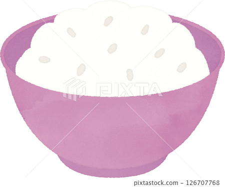 煮熟的米飯 126707768