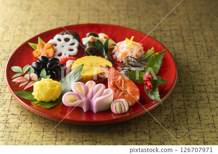 New Year dishes New Year dishes 126707971