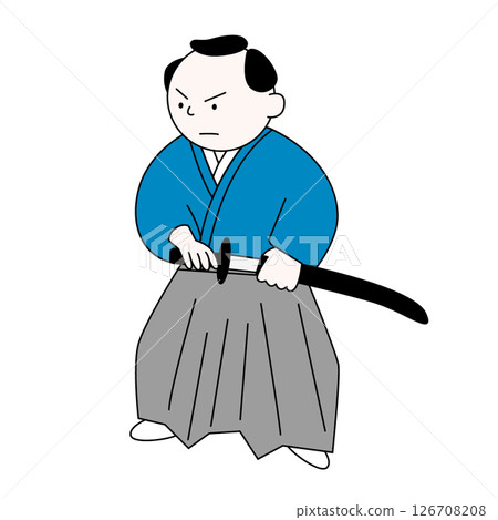 武士拔出他的劍 126708208