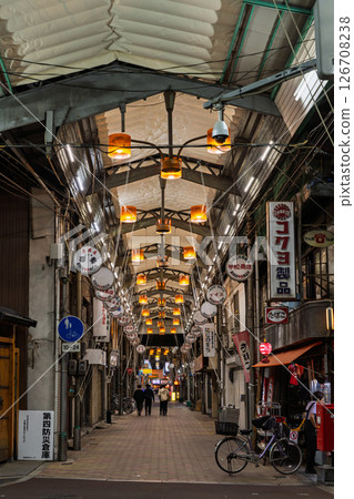 <Osaka Prefecture> Nishinari: A nostalgic shopping street 126708238