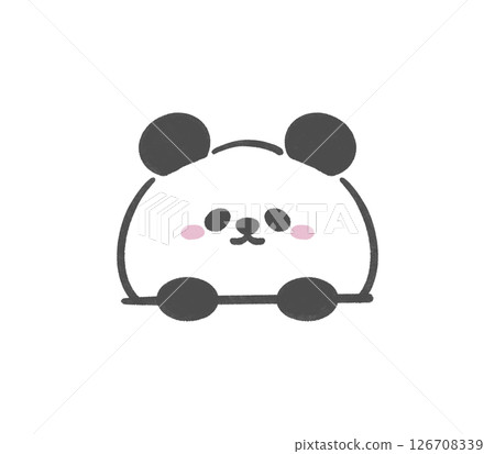 A panda pops out A panda pops out 126708339