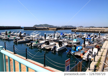 Fukuma Fishing Port Seaside Park, Fukutsu City, Fukuoka Prefecture Fukuma Fishing Port Seaside Park, Fukutsu City, Fukuoka Prefecture 126708720