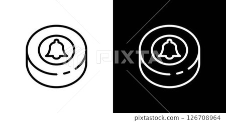 Bell line icon 126708964