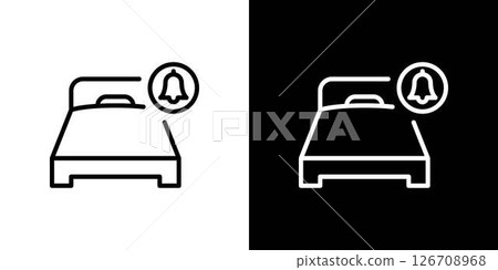 Bell line icon Bell line icon 126708968