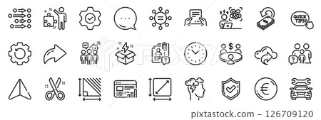 Square area, Ethics and Car line icons pack. Share, Message, Paper plane icons. Creative idea, Euro money, Difficult stress web icon. Receive file, Web report, Strategy pictogram. Vector Square area, Ethics and Car line icons pack. Share, Message, Paper plane icons. Creative idea, Euro money, Difficult stress web icon. Receive file, Web report, Strategy pictogram. Vector 126709120