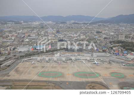 March 29 2025 Aerial View of a Cityscape With Buildings and Streets 126709405