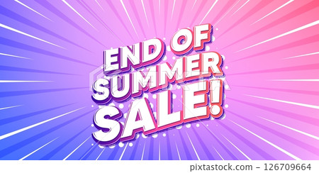 End summer sun rays gradient banner. Light burst background. End of Summer Sale. Special offer price sign. Advertising Discounts symbol. Gradient sun rays. Sunburst light. Vector End summer sun rays gradient banner. Light burst background. End of Summer Sale. Special offer price sign. Advertising Discounts symbol. Gradient sun rays. Sunburst light. Vector 126709664
