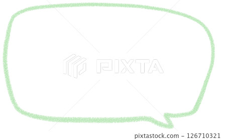 一個簡單的手寫方形氣泡 126710321