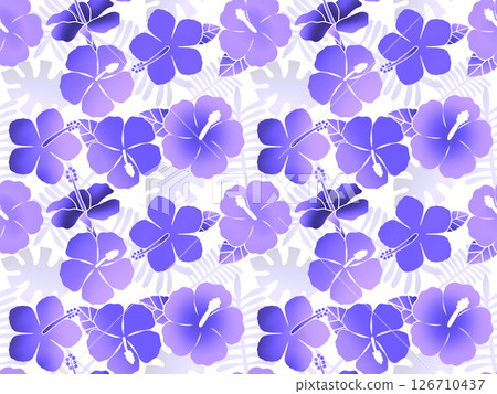 Hibiscus background B-1' 126710437