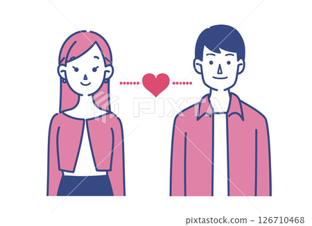 夫妻的插圖 126710468