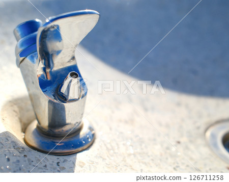 chrome drinking fountain with push button water dispenser chrome drinking fountain with push button water dispenser 126711258
