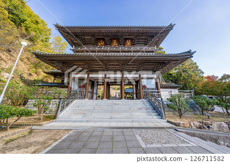 [第88所寺廟] 大久保寺 仁王門 [四國88所寺廟] 126711582