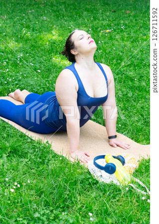 woman and sports woman and sports 126711592