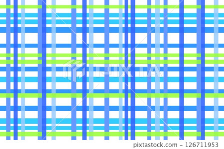 Lattice pattern, geometric pattern, blue, white 126711953