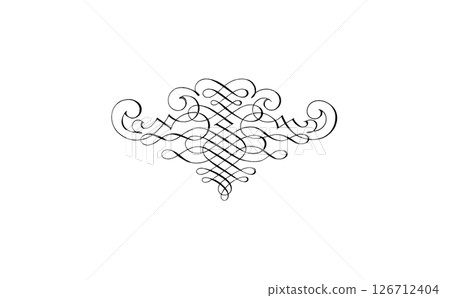 經典書法圖案 126712404