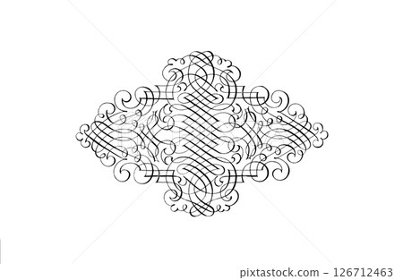 經典書法圖案 126712463