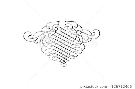 經典書法圖案 126712466