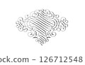 經典書法圖案 126712548
