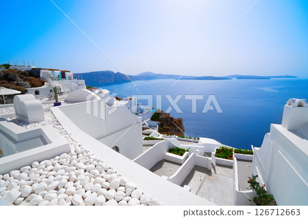 Oia, traditional greek village Oia, traditional greek village 126712663